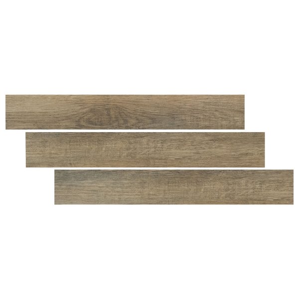 Msi Maracay Brown 1.25" Thick x 12.007" Wide x 47.244" Length Vinyl Stair Tread Eased Edge, 2PK ZOR-LVT-TR-0335